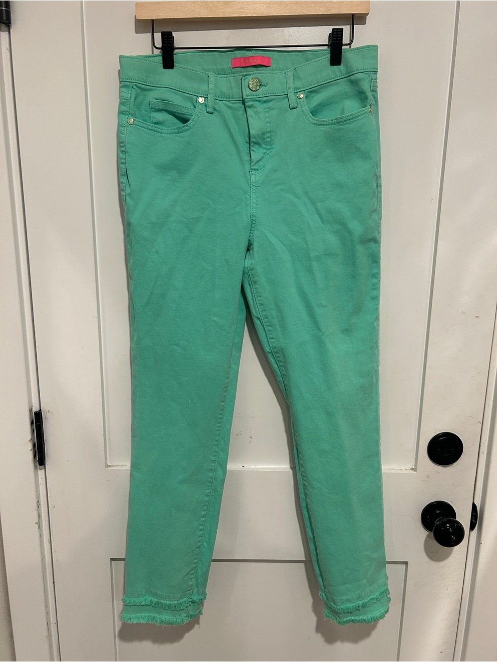 Lily Pulitzer Green Women's Jeans - size 10